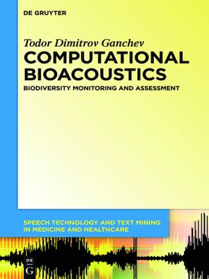 cover image of Computational Bioacoustics